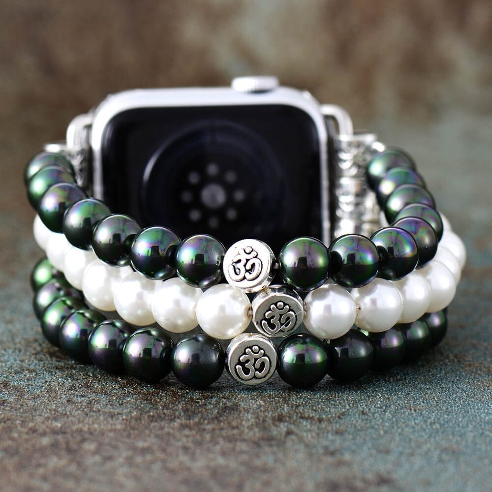 Himmlische Essenz Smartwatch-Armband mit Perlen